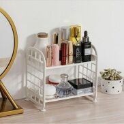 Kệ nhựa mini 2 tầng đựng đồ đa năng siêu xinh