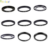 37-49 37-52 37-55 37-58 40.5-52 40.5-55 40.5-58 43-46 43-49 72-82mm Metal Step Up Rings Lens Adapter Filter Set Bar  Wine Tools