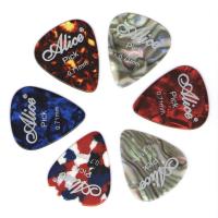 【☼】 Readings Celluloid กีตาร์ Pick Plectrum Mediator Gauge 0.46มม./0.71มม./0.81มม./0.96มม./1.2มม./1.5M สุ่มสีกีตาร์อุปกรณ์เสริม