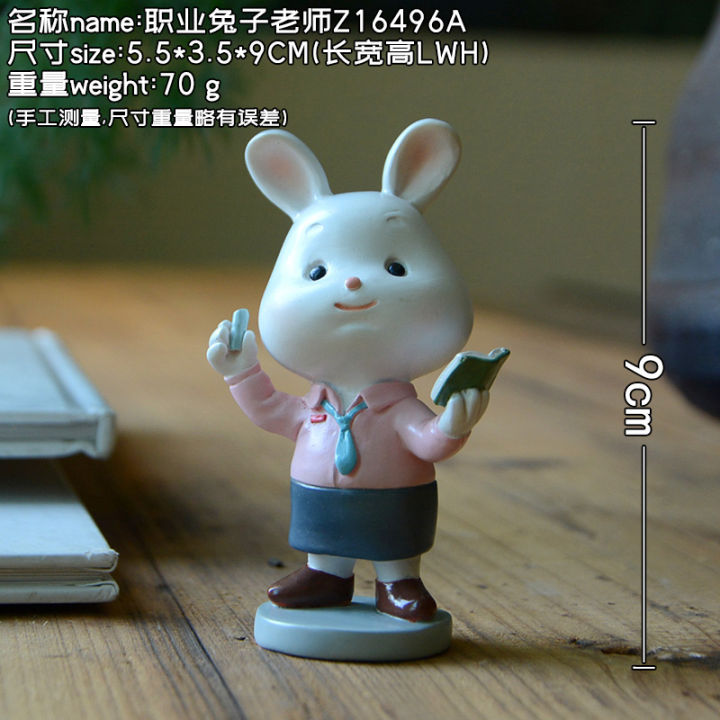 creative-professional-bunny-ornament-rabbit-figurine-office-decoration-lovely-girl-gift-doll-for-kids