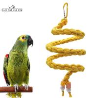 CHXONQ กรงแขวนแบบเกลียวสำหรับปีนเขาอุปกรณ์เสริมกรงนกของเล่นยืนได้สำหรับปีนเขาของเล่นรูปนก