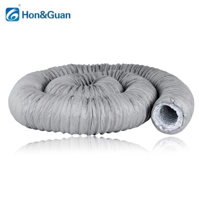 Duct Silencer Low Noise Flexible Ventilation Hose-Insulated Aluminum Air Duct