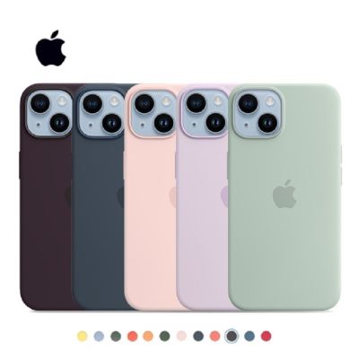 (new style phone case)Magsafe เคสแม่เหล็กซิลิโคน Logo iphone ของแท้,เคสแม่เหล็กซิลิโคนสำหรับ iPhone 13 14 12 Pro Max เคสรองรับชาร์จไร้สาย