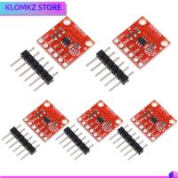 KLOMKZ 5Pcs 2.7โวลต์ถึง5.5โวลต์ โมดูล MCP4725 I2C DAC 12บิตค่ะ บอร์ดพัฒนาพัฒนา บล็อกเซ็นเซอร์ ประสิทธิภาพสูงมาก โมดูล Breakout Arduino สำหรับเด็ก