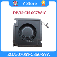 Y Store ใหม่ Original แล็ปท็อป CPU พัดลมระบายความร้อนสำหรับ DC2800138S0 EG75070S1-C860-S9A D C5V 4-PIN 0C7W1C C7W1C Fast Ship