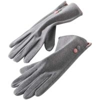 【CW】 Warm Gloves Touchscreen Cold Weather With Lining Driving Cycling