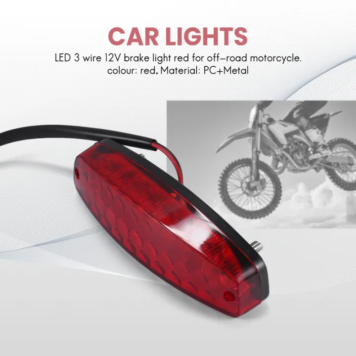 atv-12v-3-wire-brake-stop-light-license-taillight-red-for-atv-off-road-motorcycle-signal-lamp-accessories-car-lights