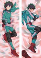 【CW】 Anime Decorating Academia Midoriya Dakimakura Side Print Hugging Cushion Cover Otaku Waifu