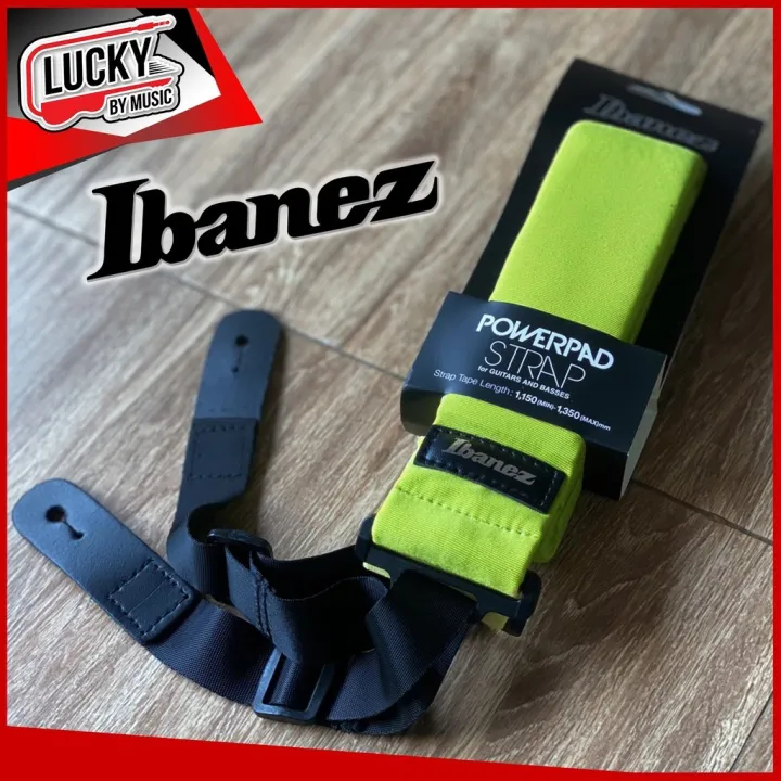 Ibanez สายสะพายกีต้าร์ / เบส สายนิ่มผ้าหนานุ่ม สายสะพาย Ibanez Powerpad