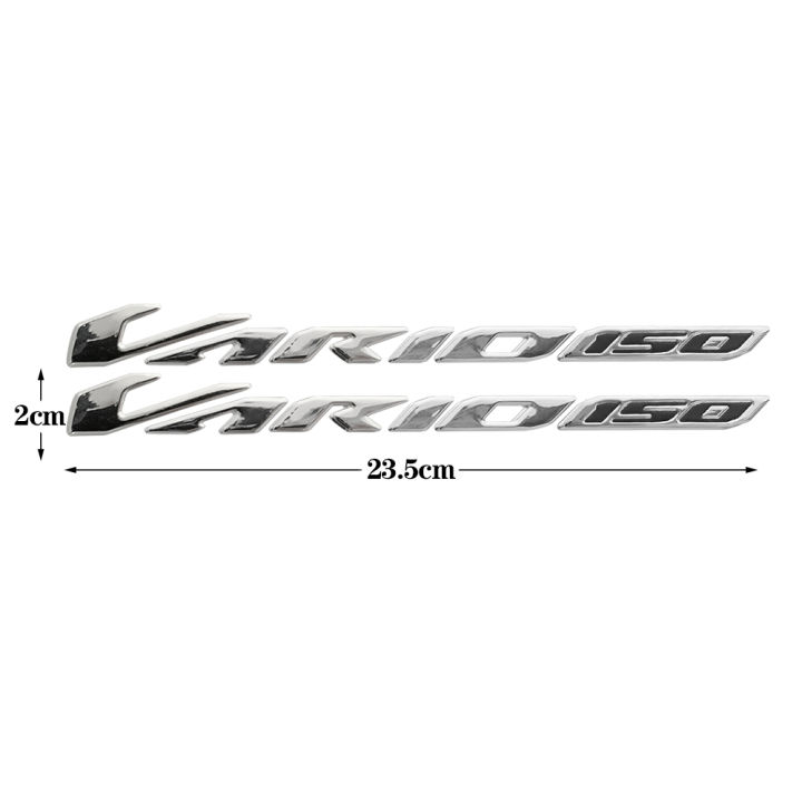 สติกเกอร์ฮอนด้า-vario-รถจักรยานยนต์สกู๊ตเตอร์แผ่นถังน้ำมันสัญลักษณ์นุ่มรูปลอกกาวสำหรับตกแต่งฮอนด้า-vario-150-vario150