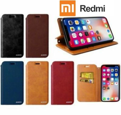 เคสฝาพับ หนัง Xiaomi  Redmi9 9A 9T RedmiNote9 9s Redmi8Pro RedmiNote10 4g RedmiNote10Pro Mi 10T / 10T Pro เคสโทรศัพท์ใส่นามบัตรได้