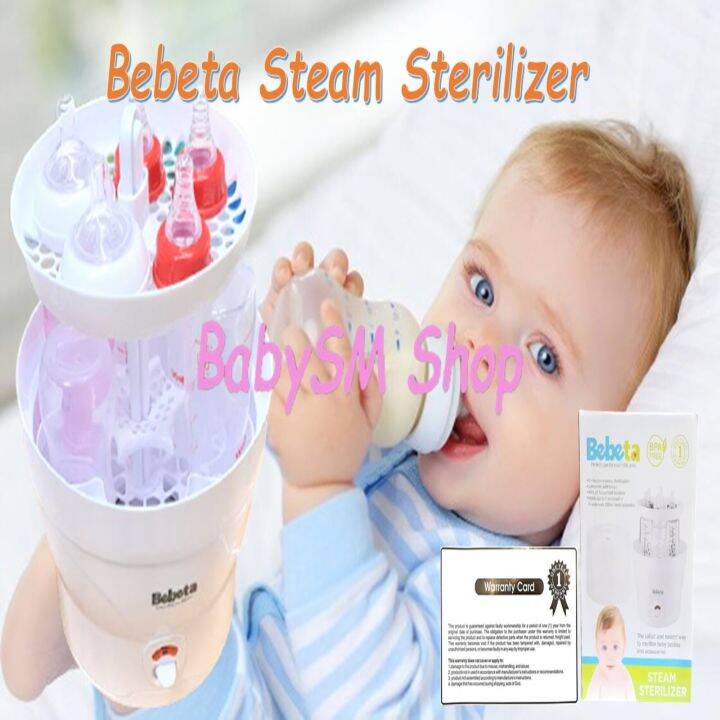Bebeta Electric Baby Bottles Sterilizers with Free Tongs Lazada PH