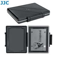 JJC Portable SSD Storage Case, Memory Card Case Solid State Drive Stockpiling Box For 2Pcs 2.5 "Internal Solid State Drive