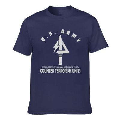 Delta Force Us Army Special Force Navy Seals Mens Short Sleeve T-Shirt