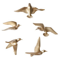 [MGT] 5pcsset Creative 3D bird Home Decoration decor wall stickers decoration Furnishings The dove of peace for European mascot