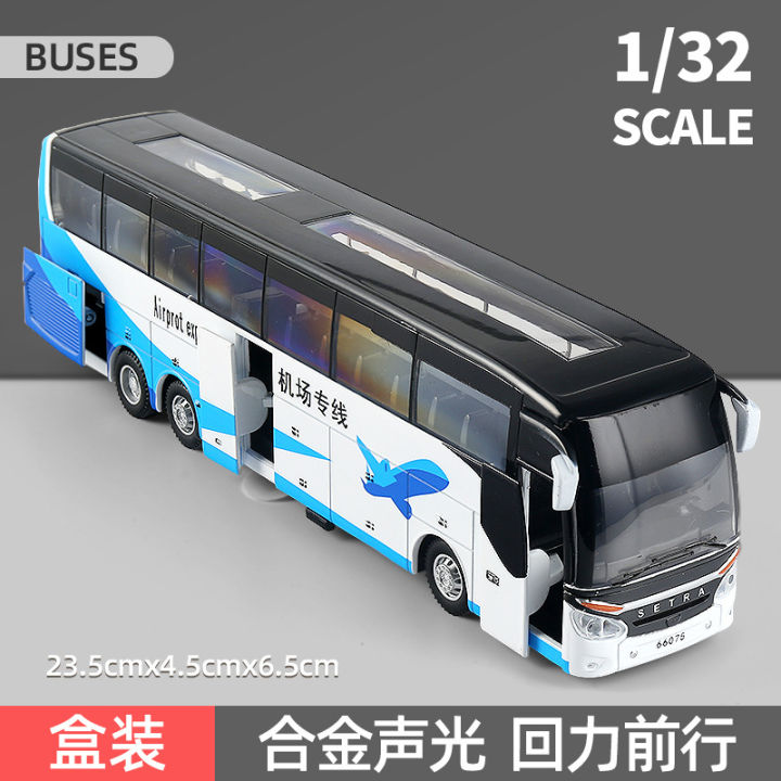 baosilun-alloy-single-layer-bus-model-warrior-acoustic-and-lighting-toys-bus-airport-express-box