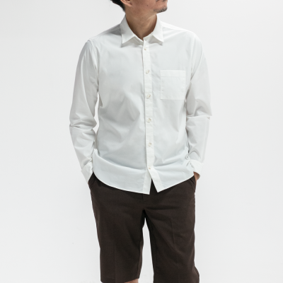 TAKEO KIKUCHI เสื้อเชิ้ตแขนยาว PRIMEFLEX EASYCARE REGULAR SHIRT