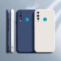 Casing ponsel asli untuk Huawei P30 Lite casing silikon Matte kotak pelindung lensa untuk Huawei P30Lite P30 Lite sampul Fundas