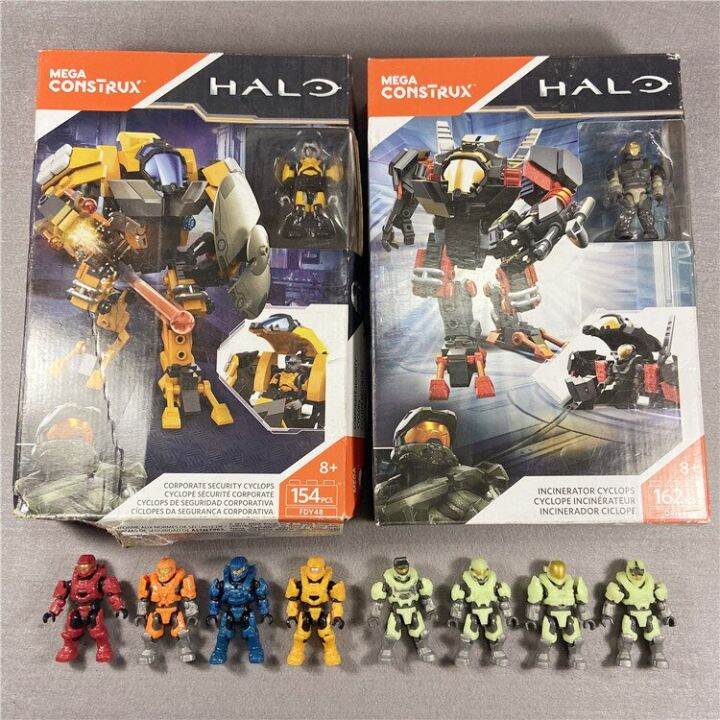 New Anime Mega Bloks Construx Cyclops Halo Megablocks Halo Master Chief ...