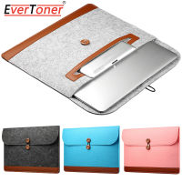 EverTonerผ้าขนสัตว์อ่อนนุ่มกระเป๋าแล็ปทอปสำหรับApple Macbook Air Pro Retina 11 12 13 15นิ้วLiner Sleeveเคสโน้ตบุ๊กกระเป๋าถือPro 13 2018