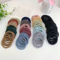 Womens Thin Hair Rope Head Rope Tied Hair Elastic Band High Elastic Durable Simple Hair Rope Headdress Hair Accessories Hair Accessories