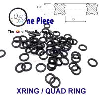 XRing 31.34x3.53 mm AS568 sizes IDxCS NBR70B ShA Quad ring Rubber Seals X-Rings Black Bearings Seals