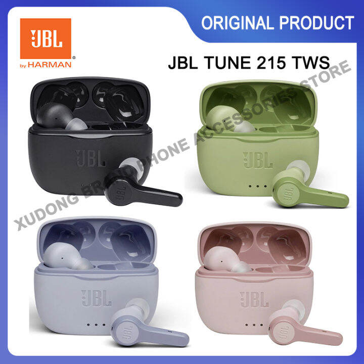 Original JBL TUNE 215 TWS True Bluetooth Wireless Earphone Stereo ...