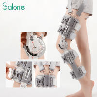 Salorie รั้งเข่ารั้ง ROM ปรับโพสต์ Op เข่าสนับสนุน orthosis immobilizer ป้องกันด้วยสายรัดไหล่กันลื่นสำหรับ ACL, PCL, MCL, วงเดือนฉีกขาดและข้ออักเสบ, กระดูกหักศัลยกรรมการกู้คืนสำหรับขาซ้ายและขาขวา, ผู้ชายและผู้หญิง