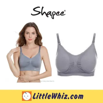Shapee Classic Nursing Bra (Blue) - Comfort nursing bra, Daily