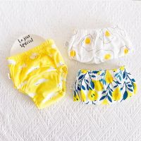 【YF】 3 Pieces/lot Baby Training Pants 6 Layers Bebe Cloth Diaper Reusable Washable Cotton Elastic Waist Diapers 8-18KG Nappy