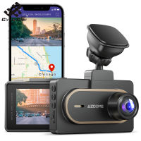 วงกลมเย็น Azdome 2K กล้องรถชนแดชบอร์ดการมองเห็นได้ในเวลากลางคืนกล้อง Wifi Gps 1440P Uhd กล้องติดรถยนต์กล้องถ่ายวิดีโอด้านหน้า【cod】