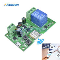 【✴COD✴】 zhichui1714470 รีเลย์สวิตช์แบบ Wifi Dc 5V 12V Ewelink โมดูลจับเวลารีโมทคอนโทรลไร้สายโมดูลล็อคตัวเองสำหรับสมาร์ท Google Home