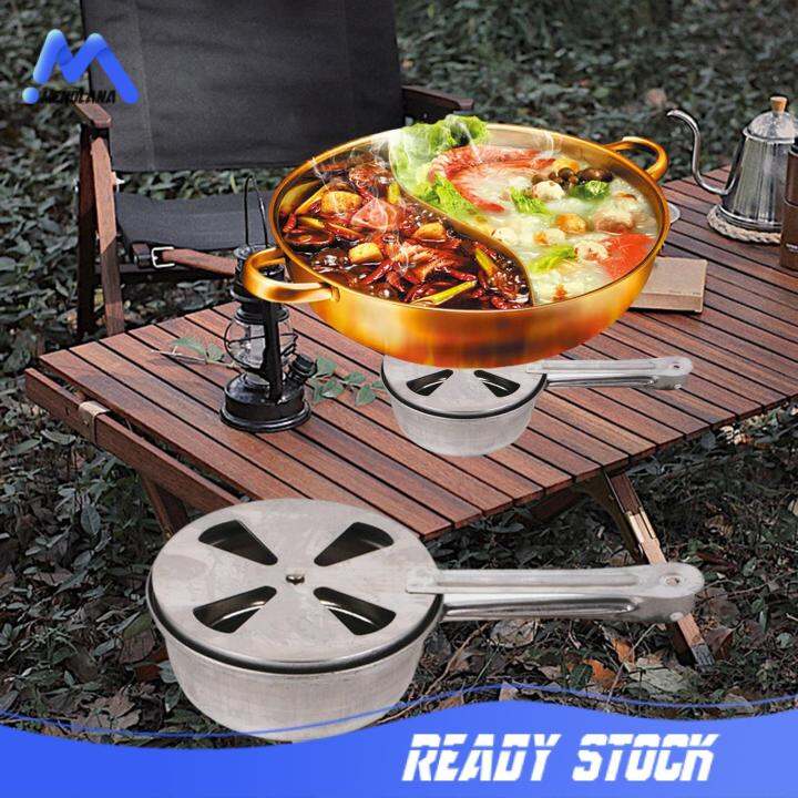 menolana Alcohol Stove Camping Alcohol Stove Burner for Indoor Use for