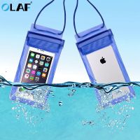 OLAF Universal Waterproof Case For iPhone X XS MAX 8 7 Cover Pouch Bag Cases Coque Water proof Phone Case For Samsung S10 Xiaomi Phone Cases