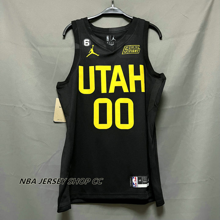 High Quality】2022-23 Men's New Original NBA Utah Jazz #00