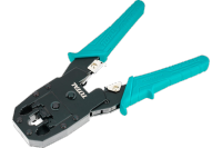 TOTAL ?? คีมย้ำสายไฟ รุ่น TMPC4468P ขนาด 8 นิ้ว ( 4P / 6P / 8P ) Modular Plug Crimper คีมย้ำ คีมย้ำสาย คีมย้ำสายโทรศัพท์ คีมย้ำสายแลน เครื่องมือช่าง โททอล