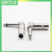 1/4 Inch 6.35mm 6.5mm male to female L-shape Jack Right Angle Male Mono Plug Connector For Guitar Audio QB7LA Shop