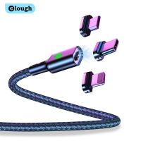 Elough แม่เหล็ก T03เคเบิลไมโคร Usb ชนิด C,สายชาร์จยูเอสบีแม่เหล็ก Microusb Type C ลวดชาร์จแม่เหล็ก Usb C สำหรับ Iphone 11