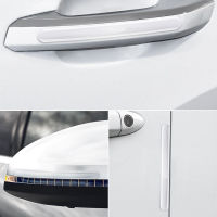 Car Door Edge Transparent Anti Scratch Protection Strips Rearview Mirror Anti-collision Protector Sticker Bumper Scuff Plate Bar