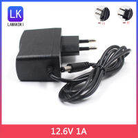 DC 12.6 V 1000MA 18650เครื่องชาร์จ12.6 V โวลต์อะแดปเตอร์จ่ายไฟ12V สำหรับไขควงไฟฟ้า