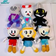 Cuphead Adventure Plush Toy Cute Game Cartoon Cuphead Mark Doll Toy For
