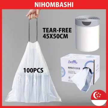 Thickened Tear-free Drawstring Garbage Bag, Disposable Garbage Bag