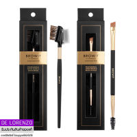 บราวอิท น้องฉัตร แปรงปัดขนคิ้ว แปรงปัดคิ้ว Browit by Nongchat Professional Brow Comb / Brow Brush / Angle Brush