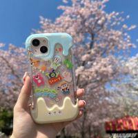 shuohaa160 เคสโทรศัพท์มือถือแบบนิ่ม ใส กันกระแทก ลายการ์ตูน Toy Story Lce Cream สําหรับ iPhone 14 13 12 11 Pro Max