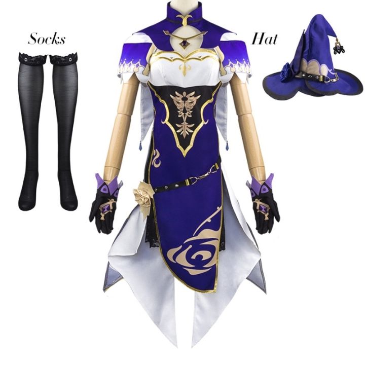 anime-game-genshin-impact-lisa-witch-of-purple-rose-cosplay-costume-the-librarian-sexy-halloween-party-dress-game-costumes