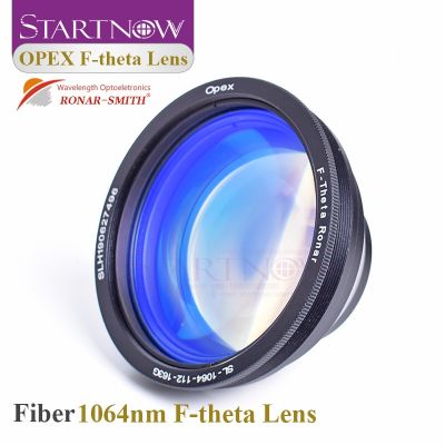 Startnow F-theta Scan Lens For 1064nm YAG Fiber Laser Galvo System 70X70 150X150 300X300 Scanner Field Opex Fiber Focus Lens