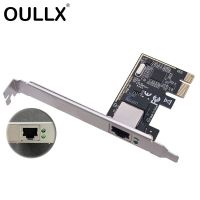 OULLX 1000mbps Ethernet Network Card Adapter PCI-e 1X Desktop Built-in Expansion Card RJ45 Gigabit Ethernet  USB Network Adapters