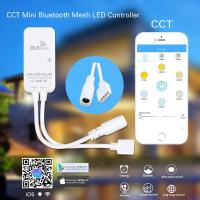 FCOB CCT แถบไฟ LED ชุดมินิบลูทูธ APP อบอุ่นสีขาวที่มีสีขาว Dimmable ความหนาแน่นสูงที่มีความยืดหยุ่นซัง RA90ไฟ Led DC24V