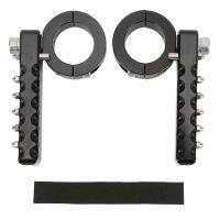 Highway Peg Mounting Kit Anodized Antislip Foot Pegs Clamps for 32mm Motorcycle Bumper Pedals