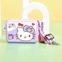 CUWEE กระเป๋า Crossbody ลายอะนิเมะสำหรับเด็กซิลิโคนลายการ์ตูนน่ารัก Dompet Koin กระเป๋าสะพายไหล่ของขวัญวันเกิด